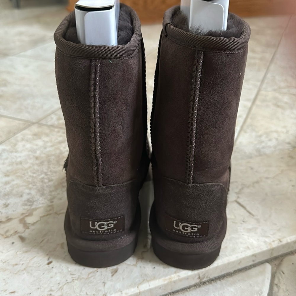UGGs classic short dark brown boots